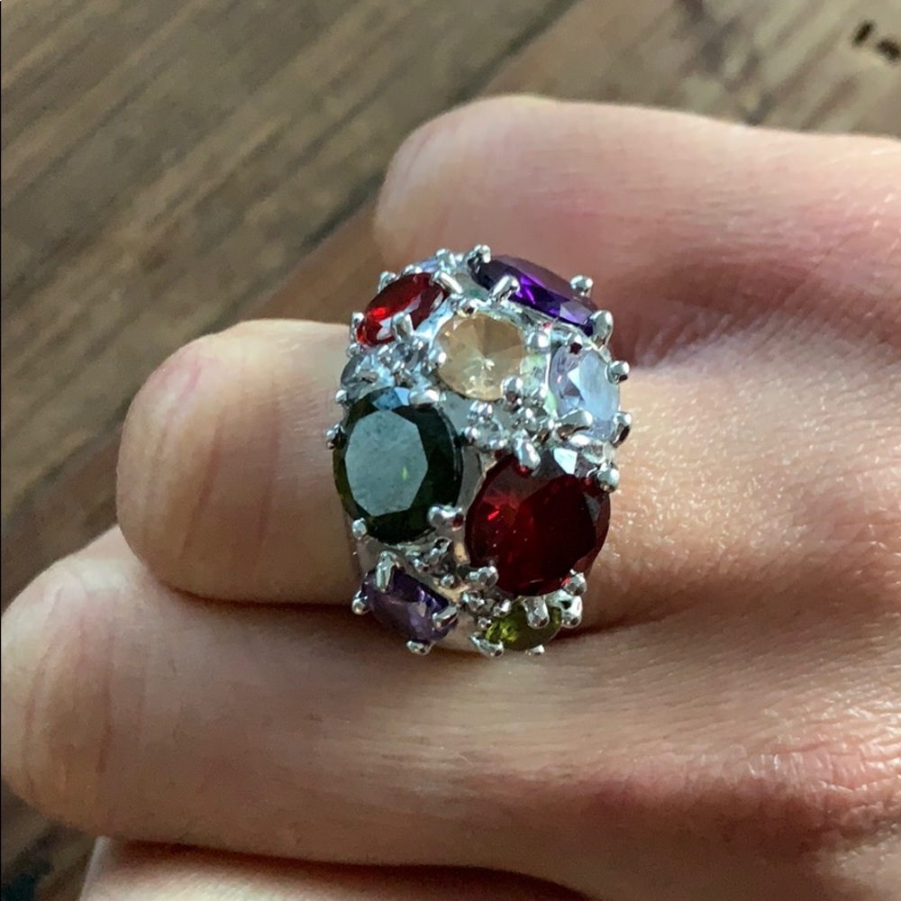 Studded cocktail Ring